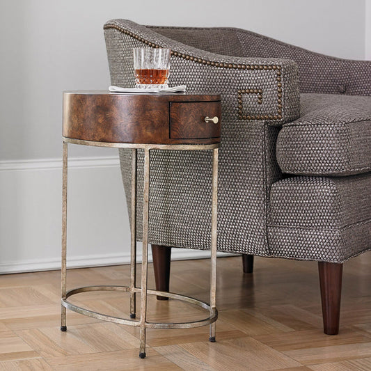 Ambella Home Collection - French Key Accent Table - Furniture Life