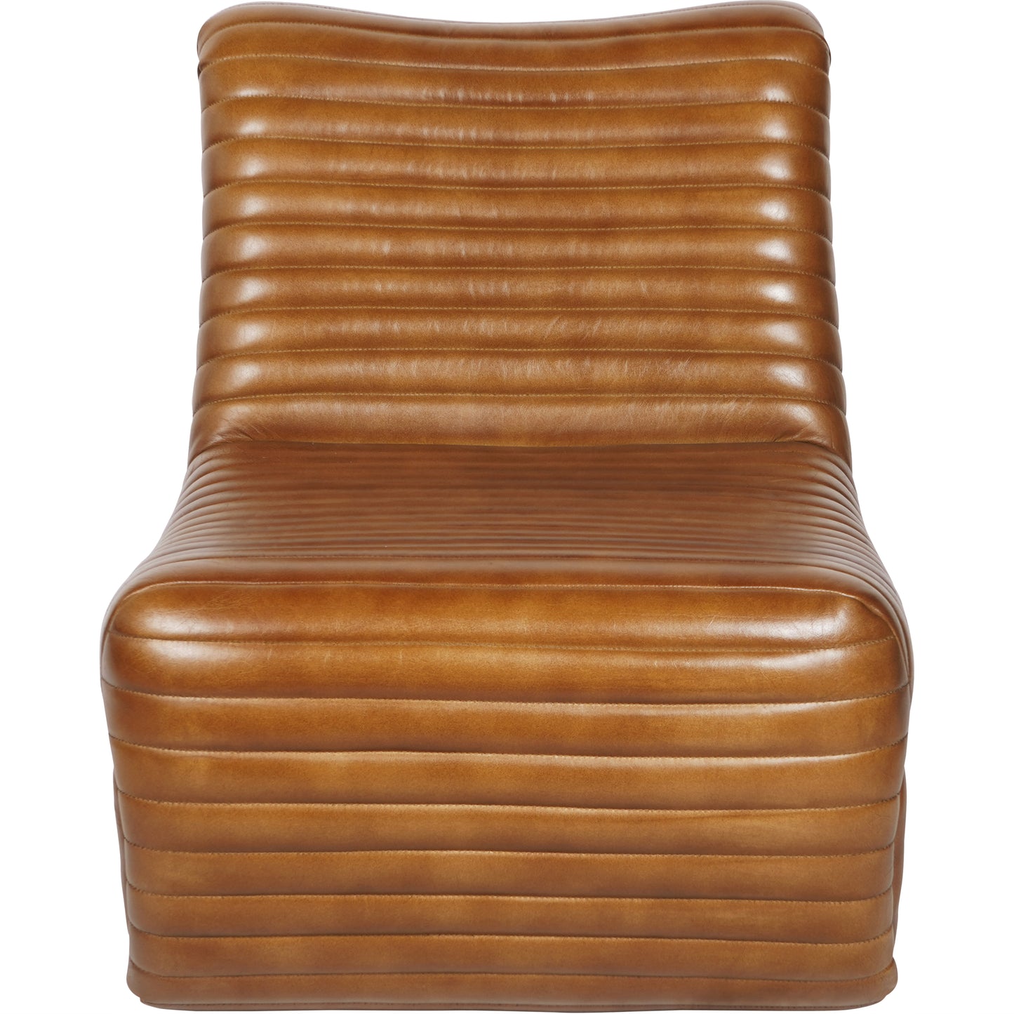 Cognac Leather Trinity Chair