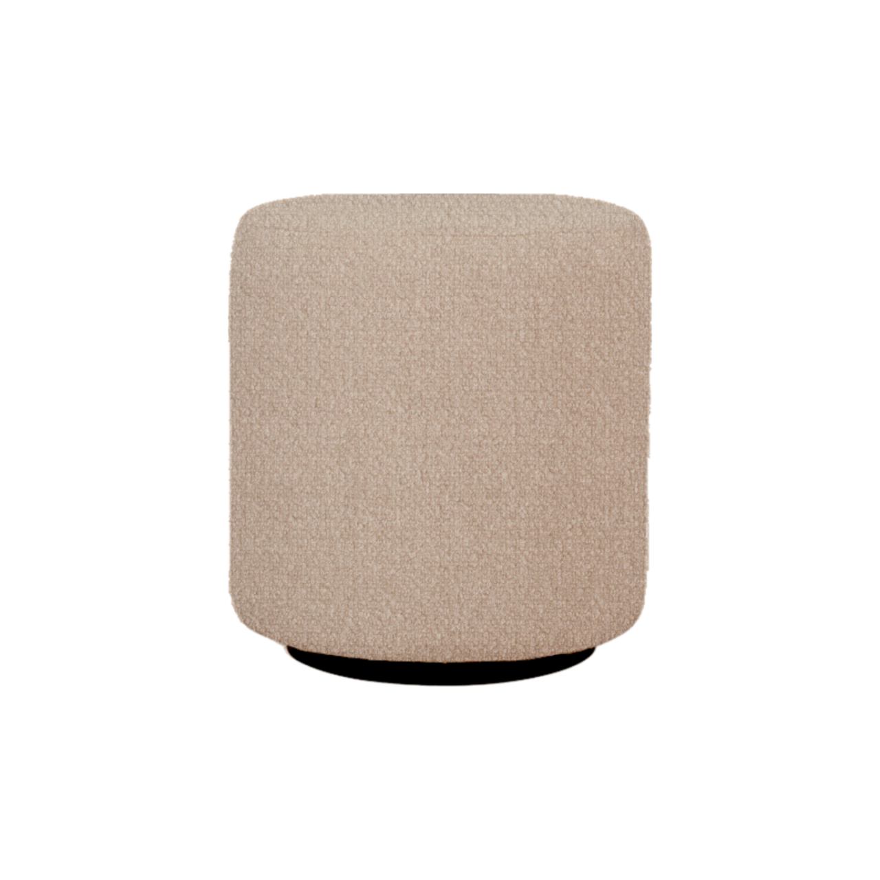 Ben Round Stool-Cologne Mink