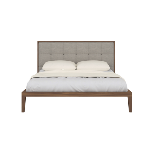 Calla Beds in Walnut/Natural-Double Natural