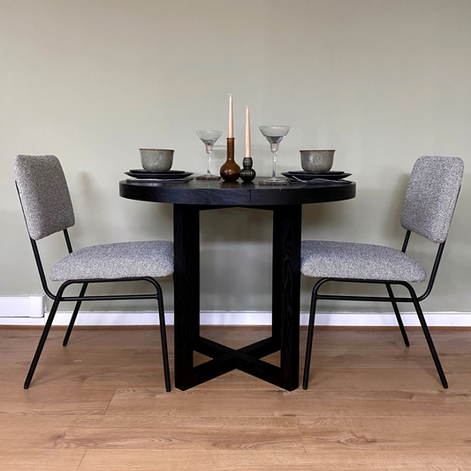 Holly Dining Chair-Lyon Steel