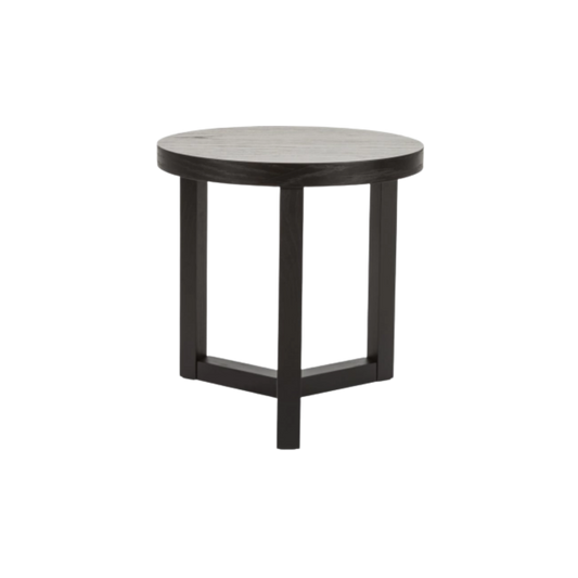 Iris Lamp Table-Wenge (Black Stained Oak)