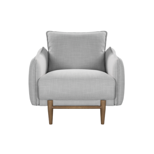 Louie Chair- Grey Linen