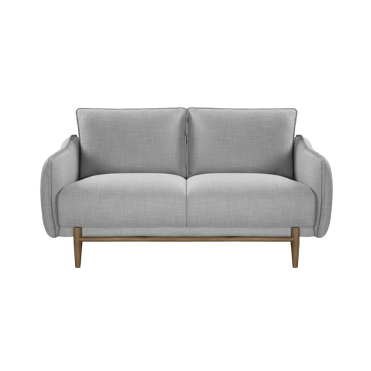Louie 2 Seat Sofa-Grey Linen