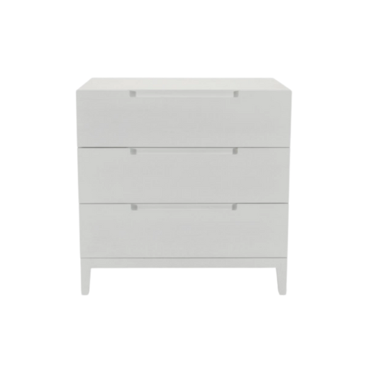 Orchid 3 Drawer Chest-White