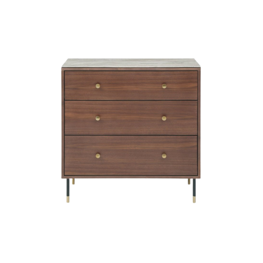Willow 3 Drawer Chest-Timber Tobacco