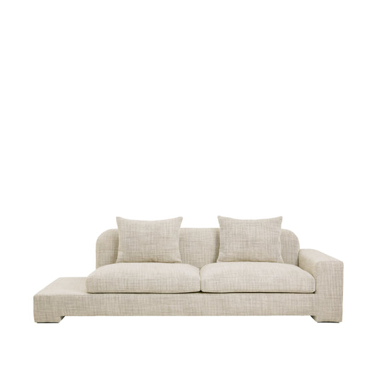Bay Chaise longue Right Sided- Light Beige