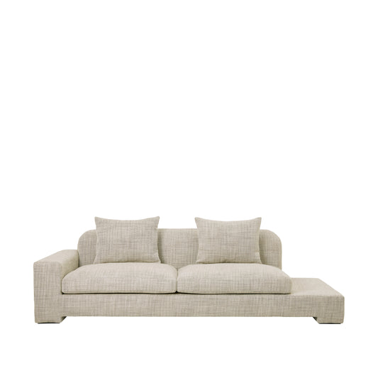 Bay Chaise longue Left Sided- Light Beige