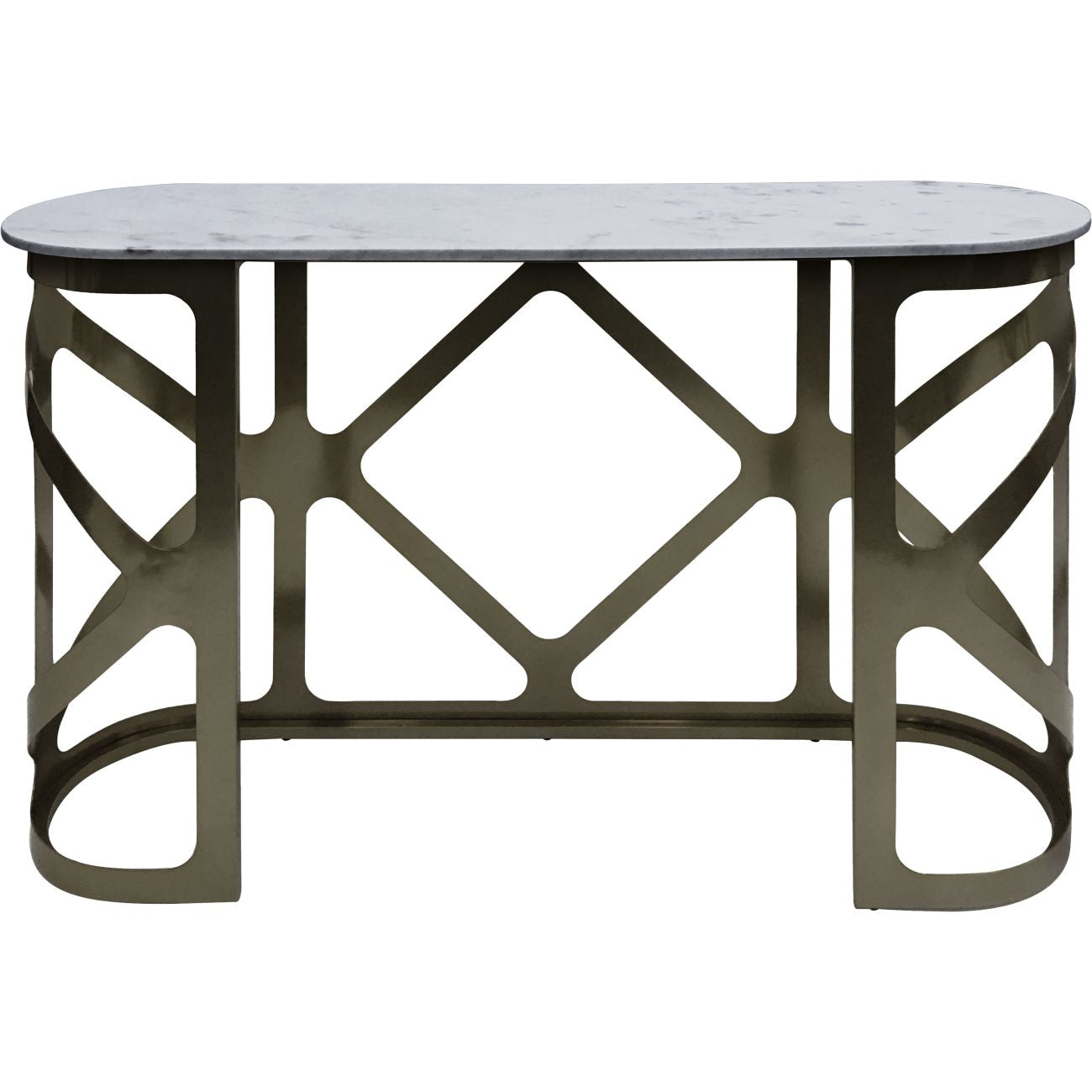 Astoria Console Table with Grey Marble Top