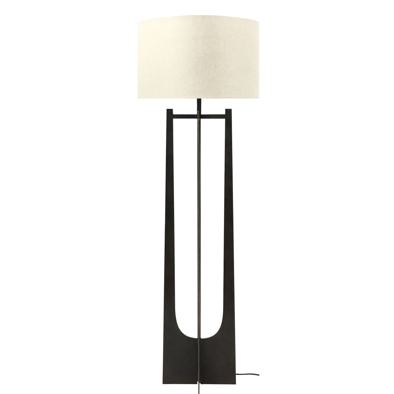 Glenwood Hammered Iron Floor Lamp