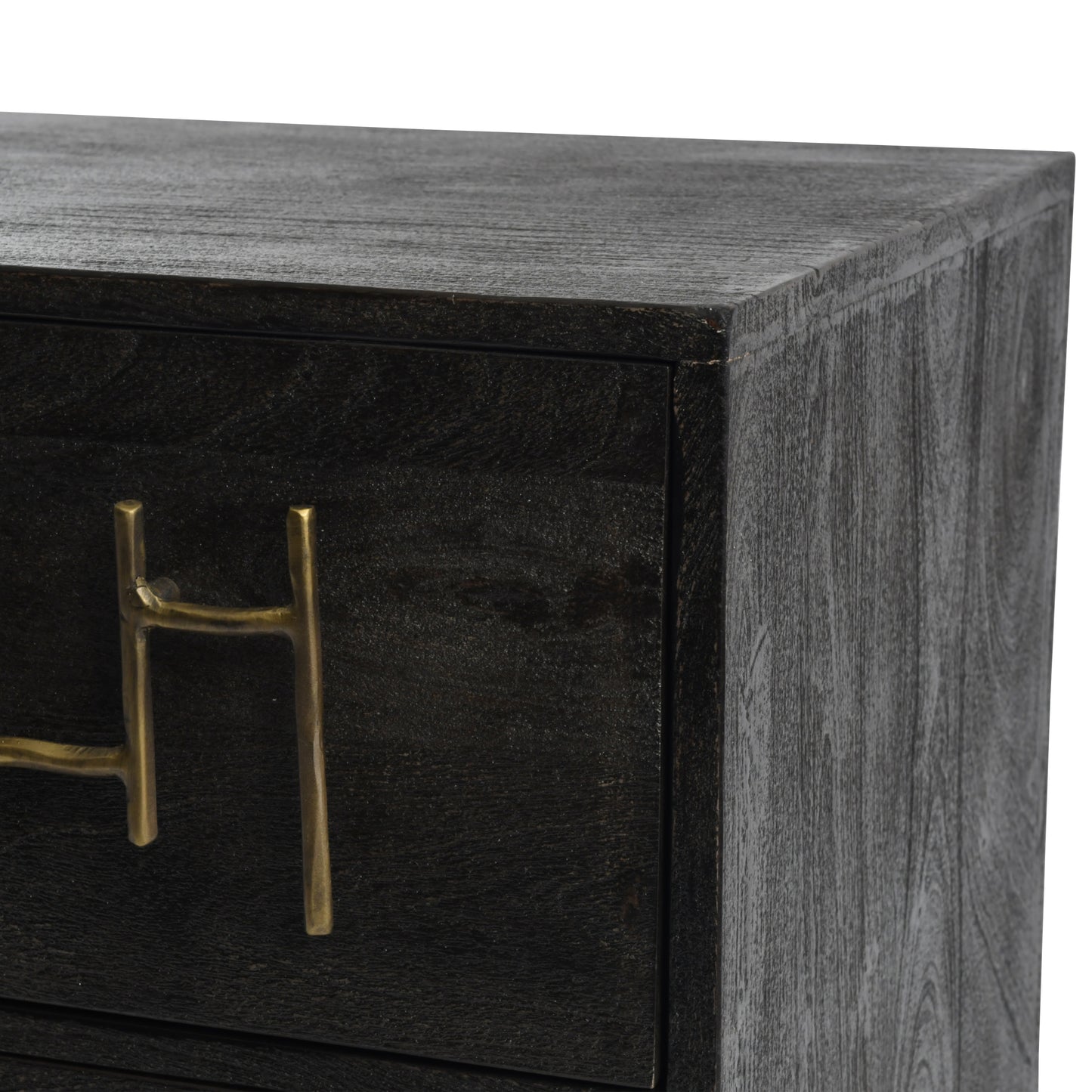 Ashland Espresso 2-Drawer Bedside Table