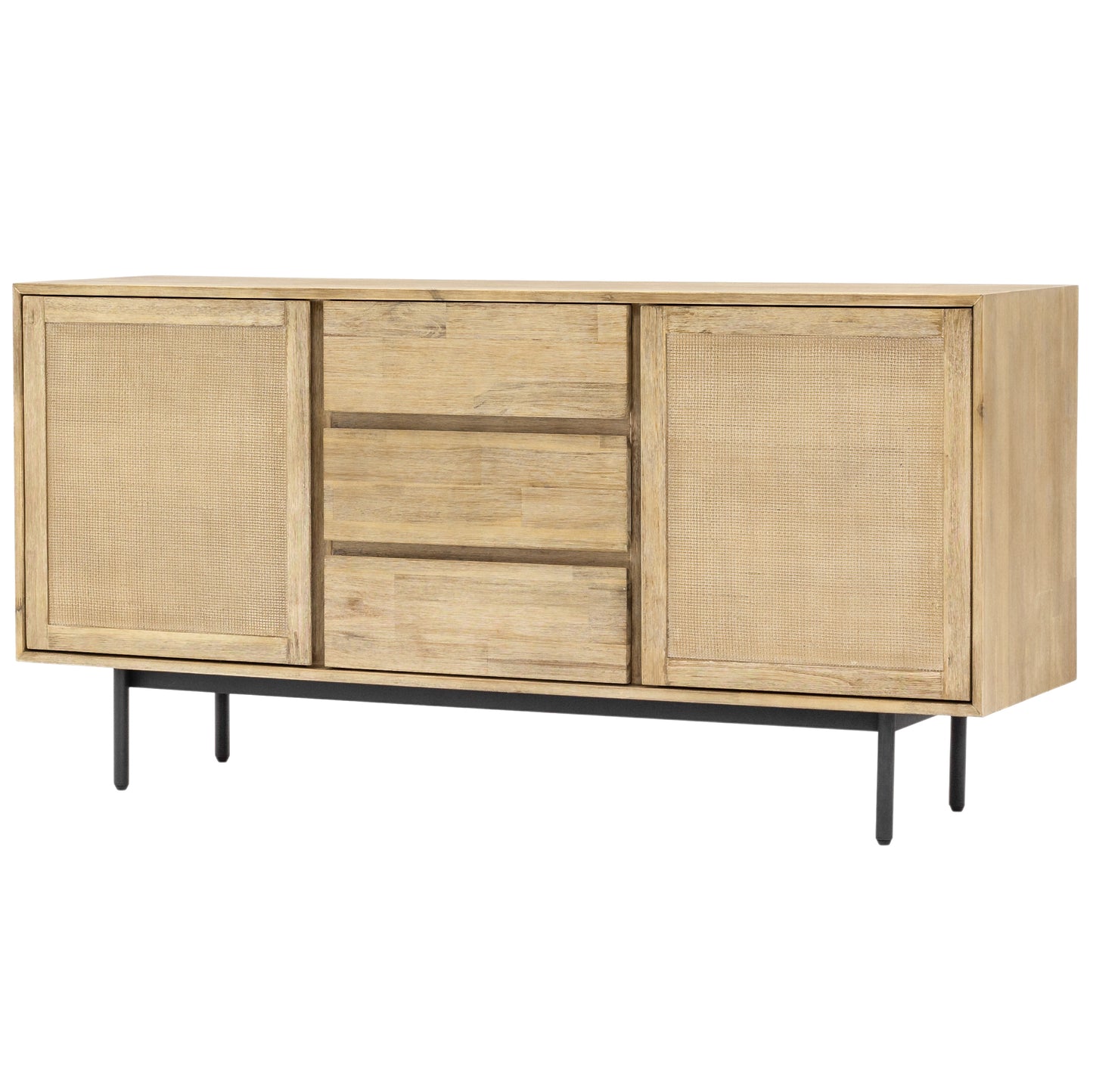 Harbor Buffet Cabinet with Dual Doors and Triple Drawers