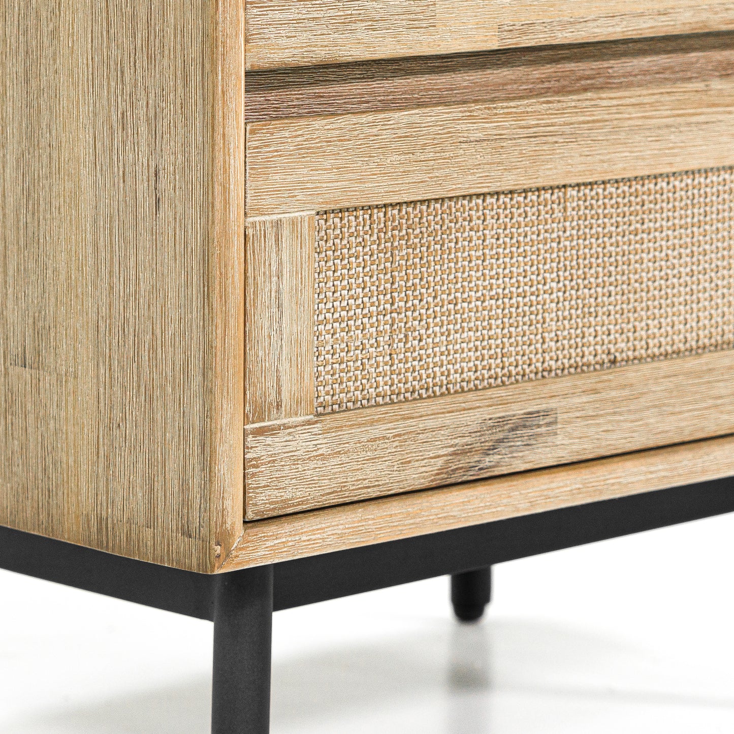 Hudson Two-Drawer Bedside Table