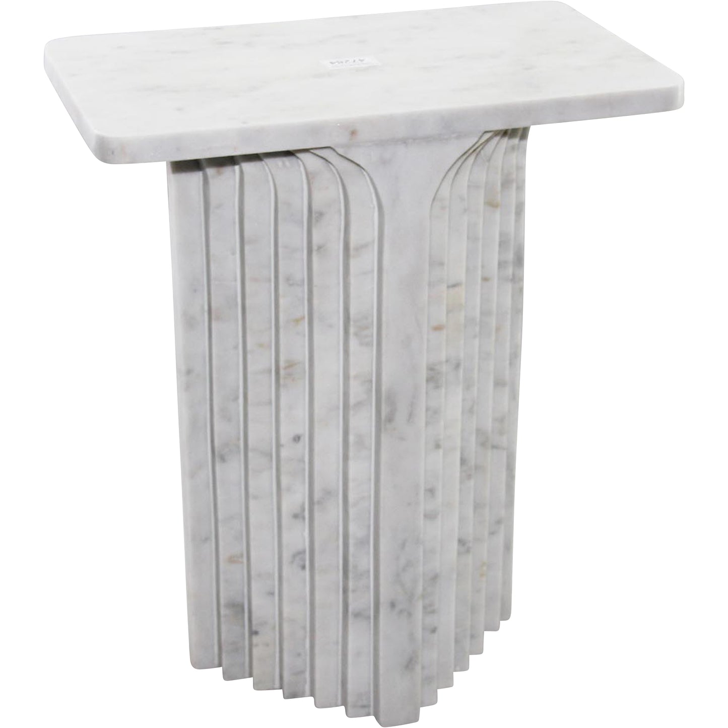 Ravello Marble and Brass Side Table