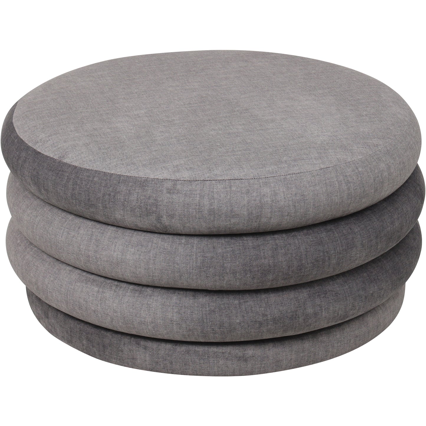 Casa Grey Upholstered Storage Ottoman