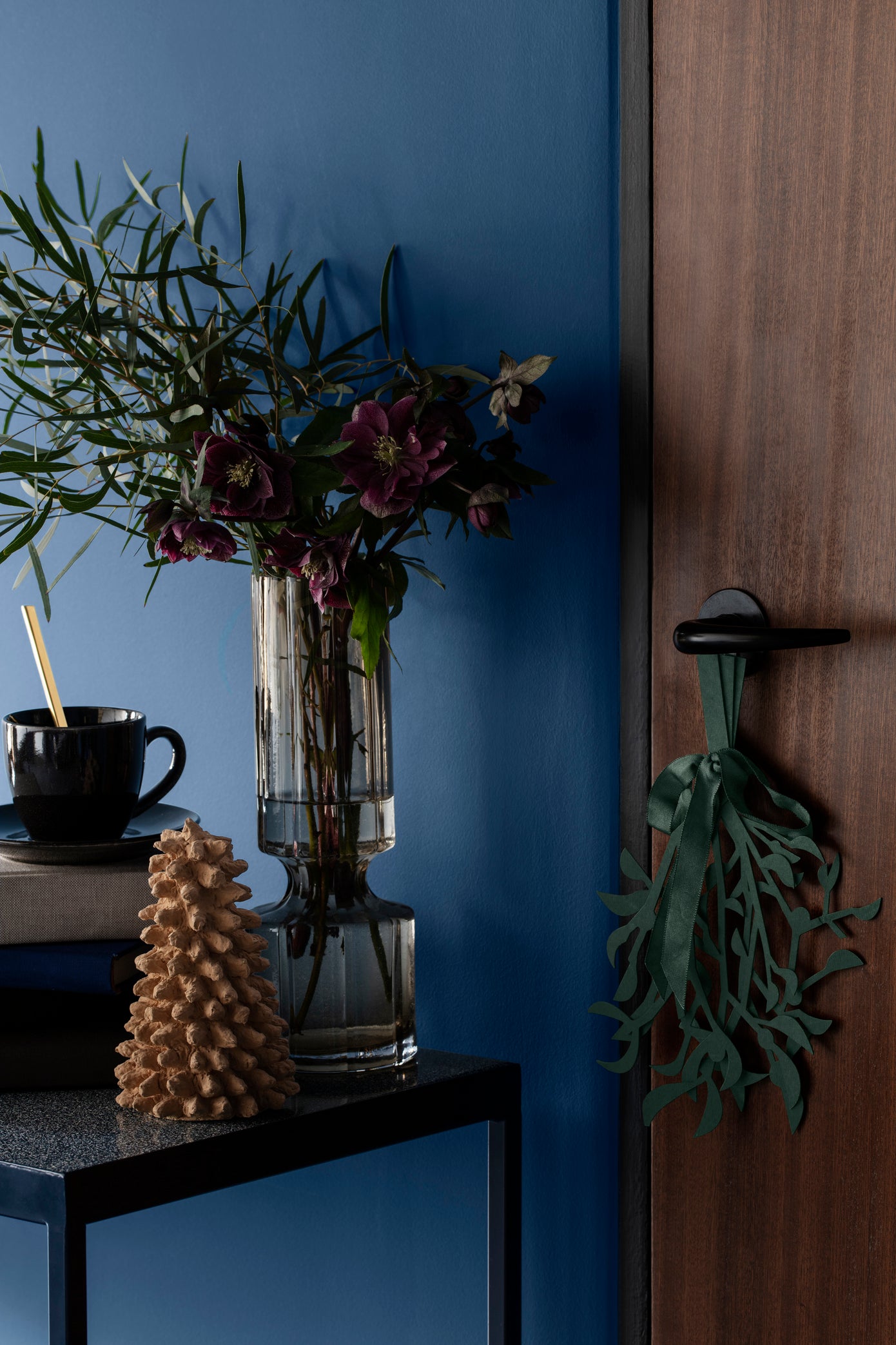 Tilde Console table-Dark Blue