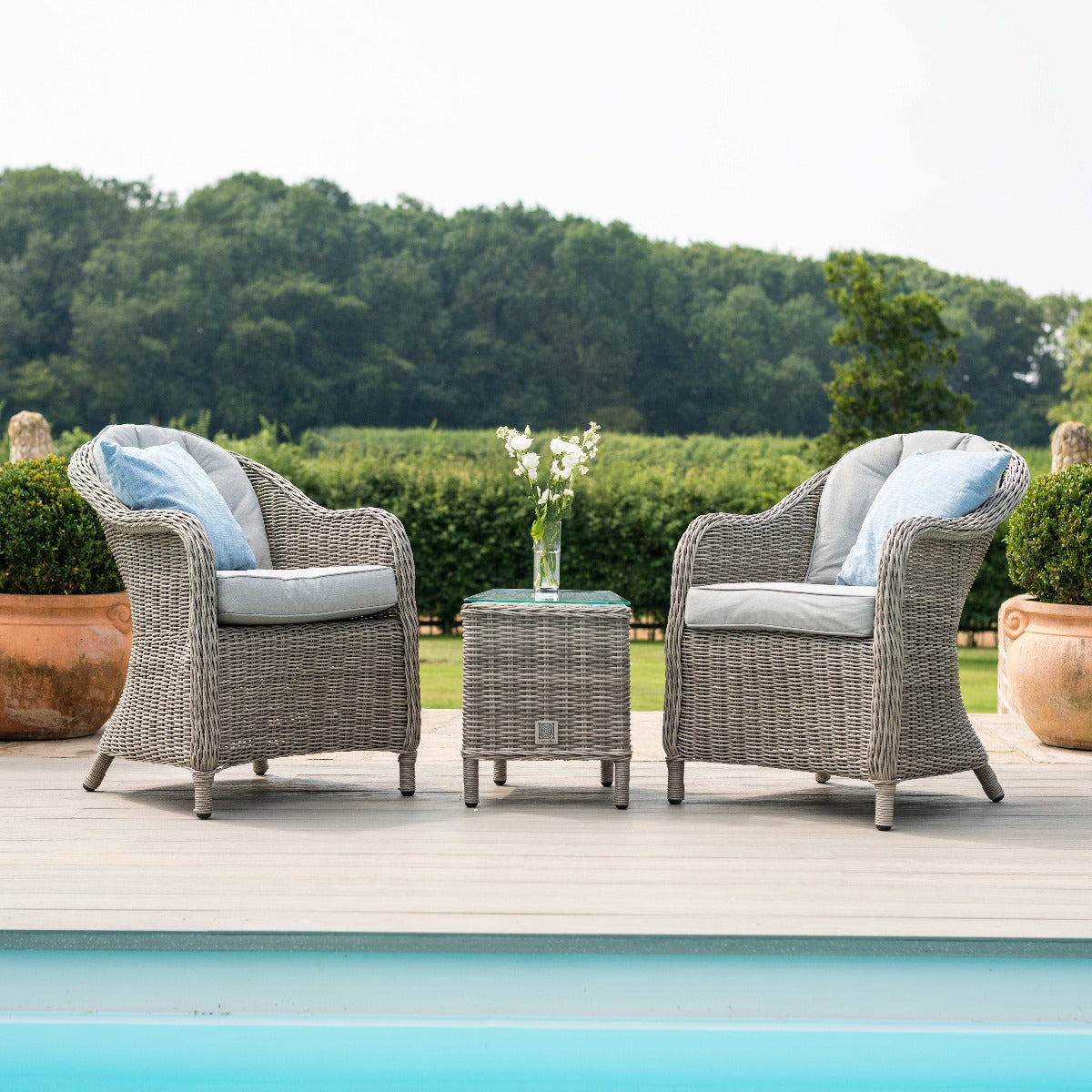 Maze - Oxford 3 Piece Rattan Lounge Set