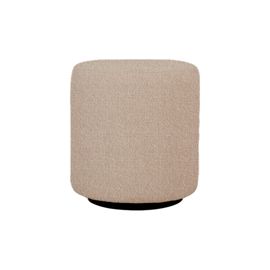 Ben Round Stool-Cologne  Mink