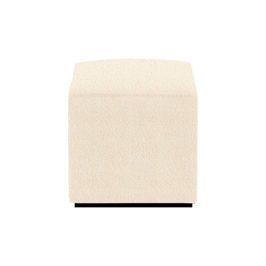 Ben Square Stool-Cologne Ivory