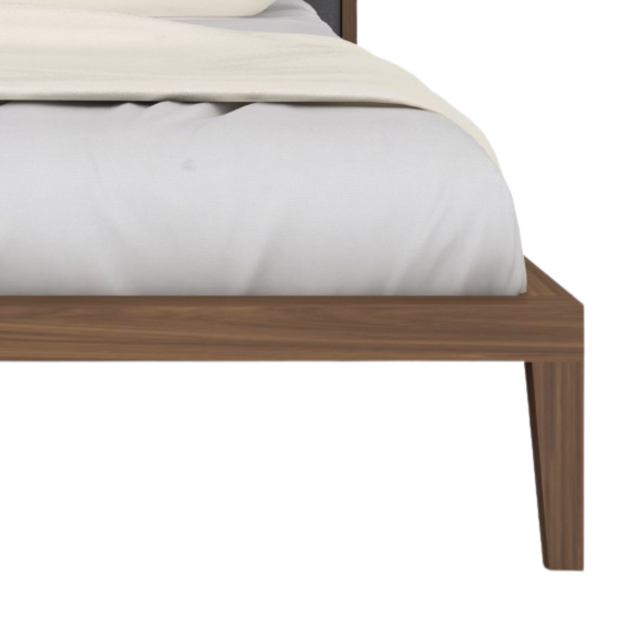 Calla Beds in Walnut/Natural-King Size Natural