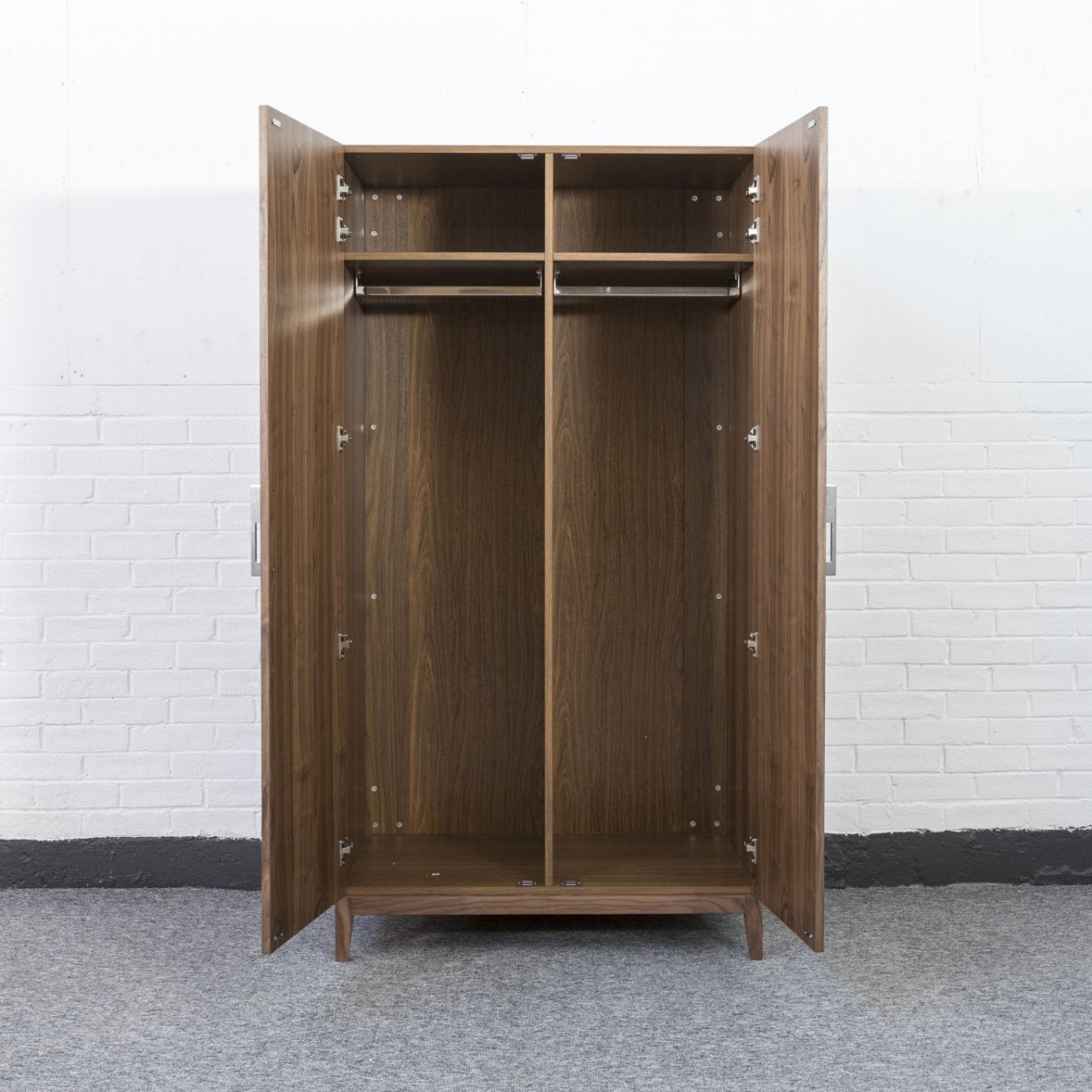 Calla Wardrobe-Walnut