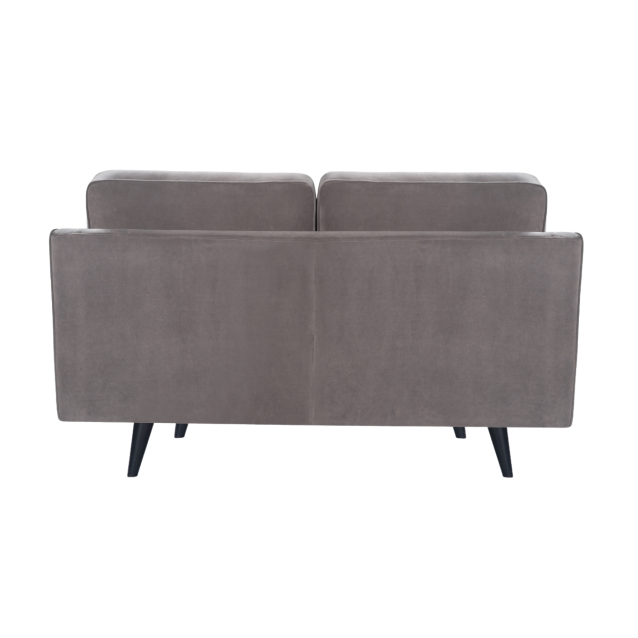 Daffy 2 Seat Sofa-Stone Grey Velvet