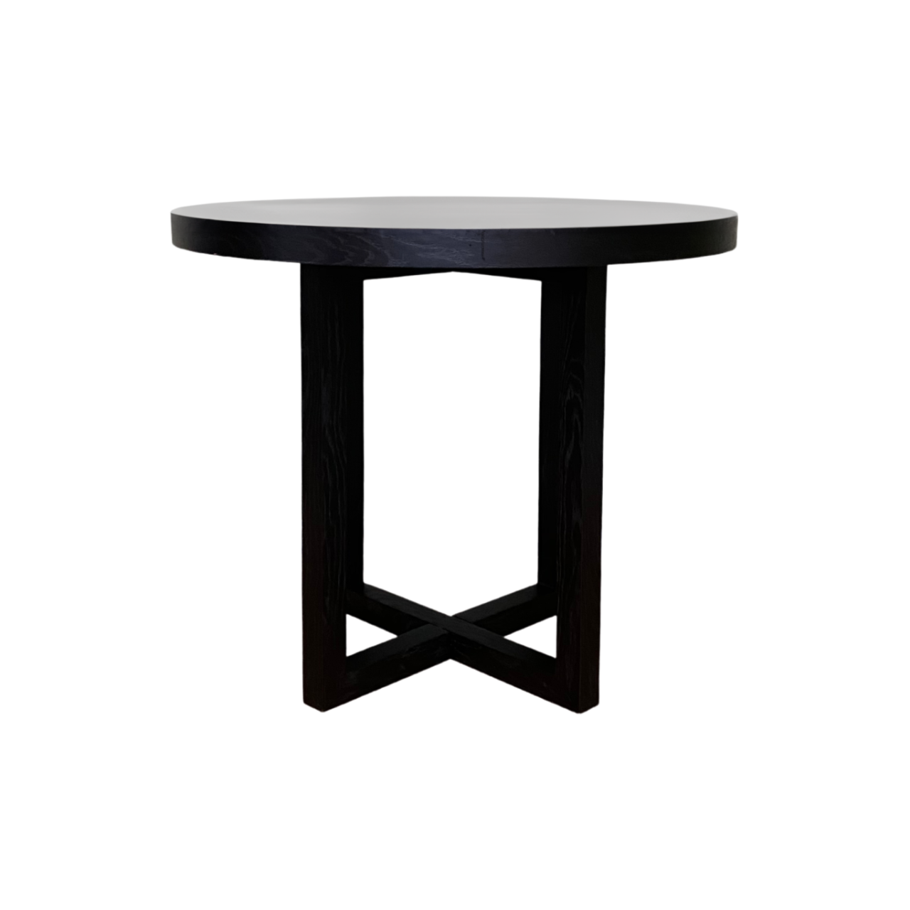 Iris Dining Table 90cms-Wenge (Black Stained Oak)