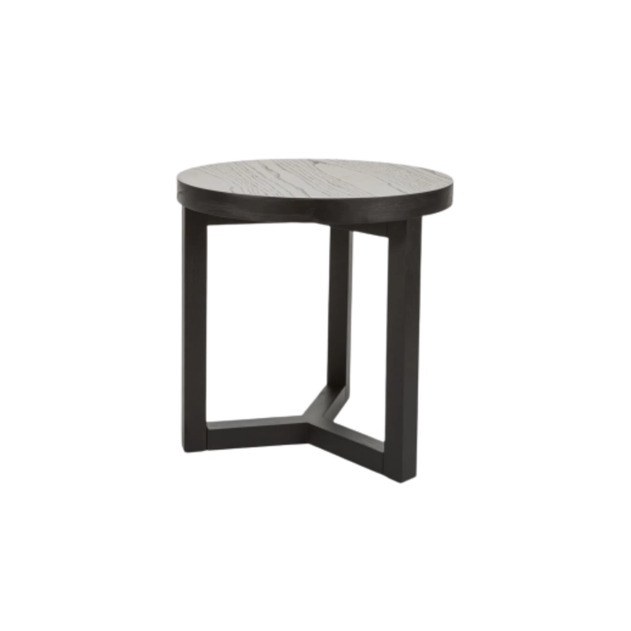 Iris Lamp Table-Wenge (Black Stained Oak)