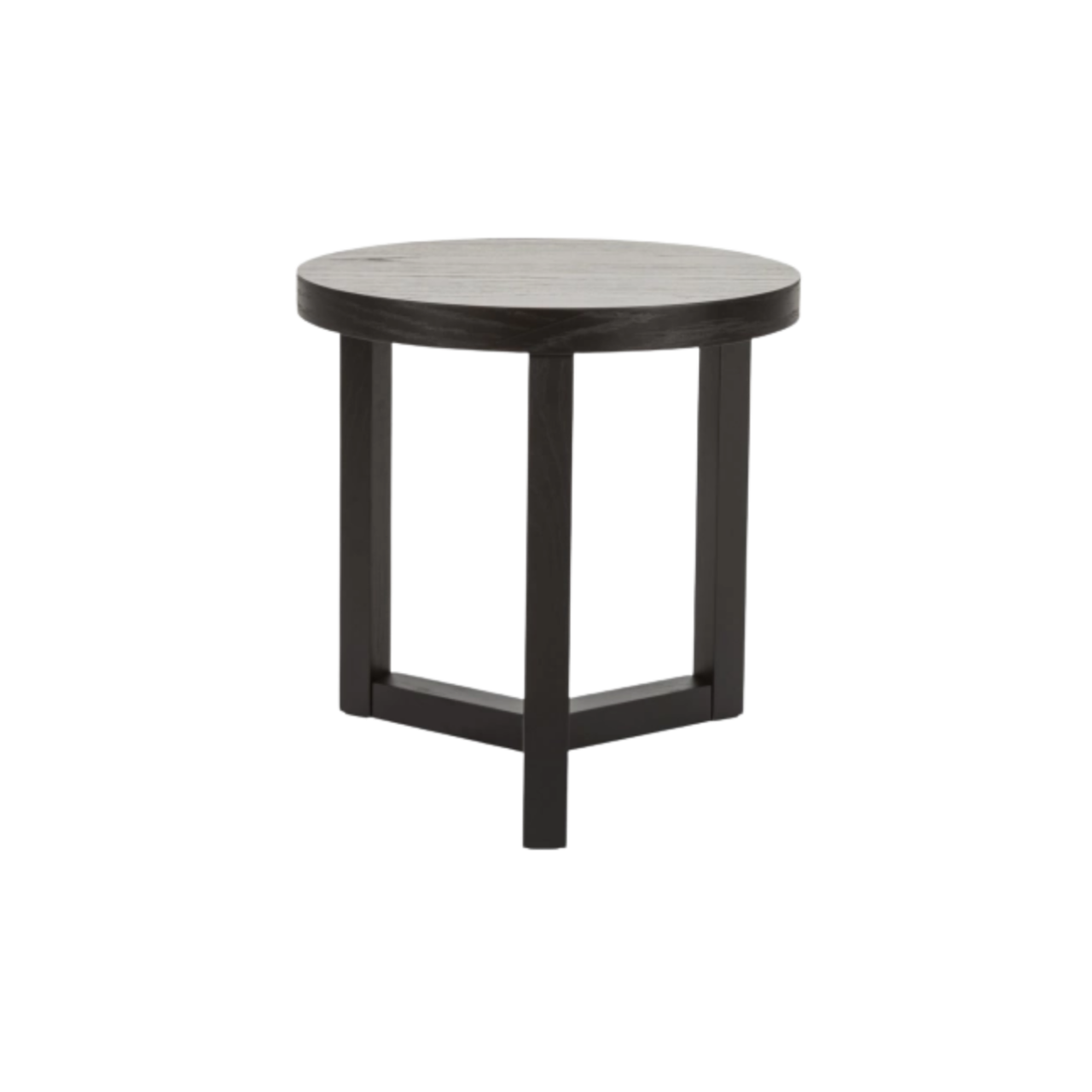 Iris Lamp Table-Wenge (Black Stained Oak)