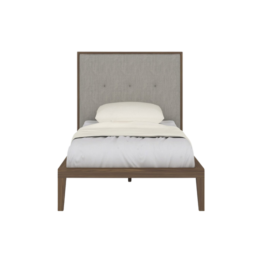 Ivy Single Bed in Walnut-Walnut