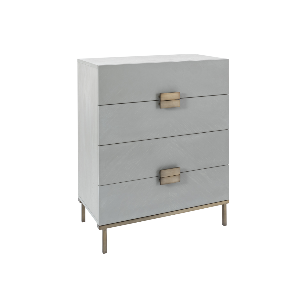 Lilly 4 Drawer Chest-Grey