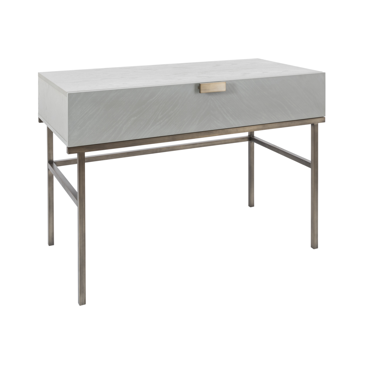 Lilly Dressing Table / Desk-Grey Oak Veneer