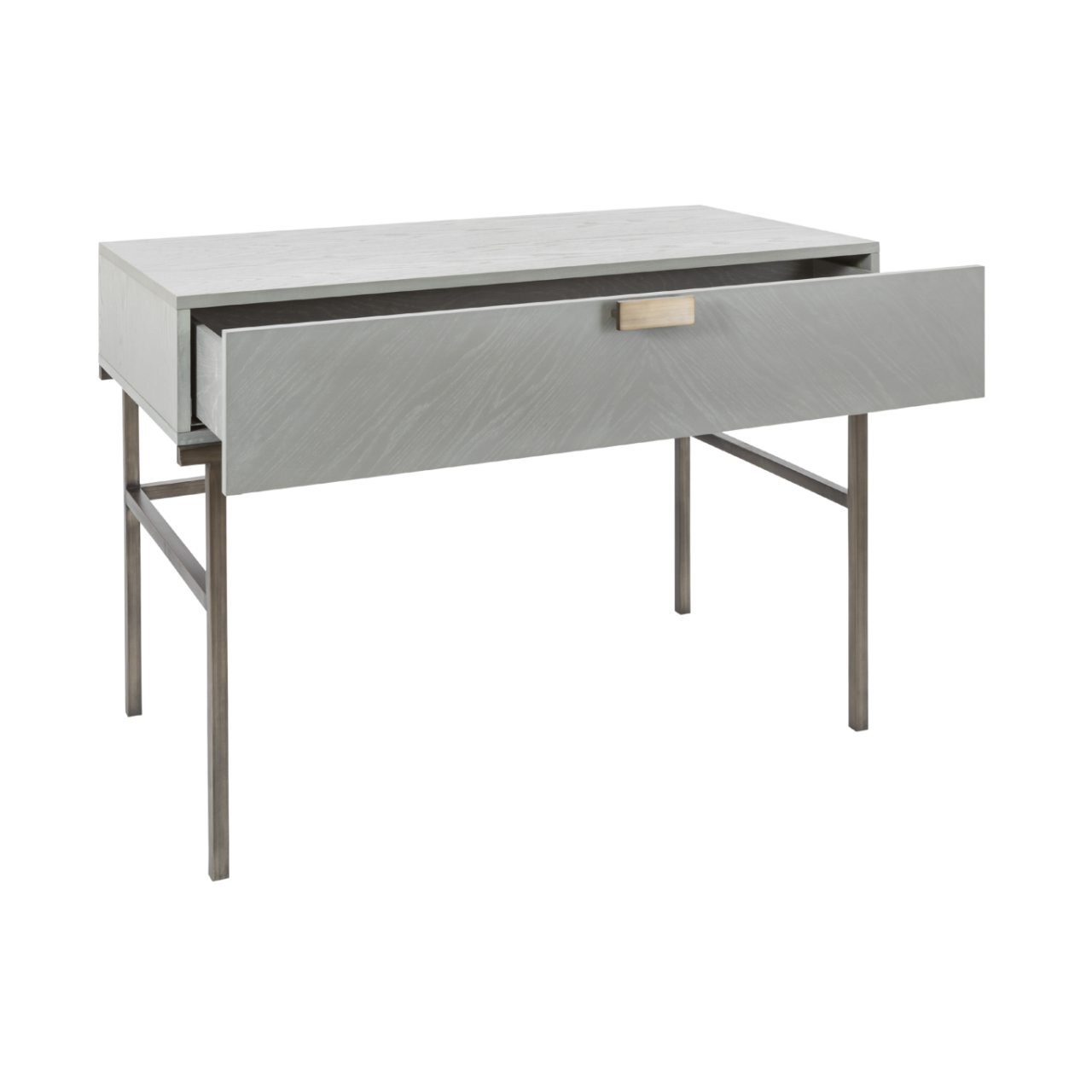 Lilly Dressing Table / Desk-Grey Oak Veneer