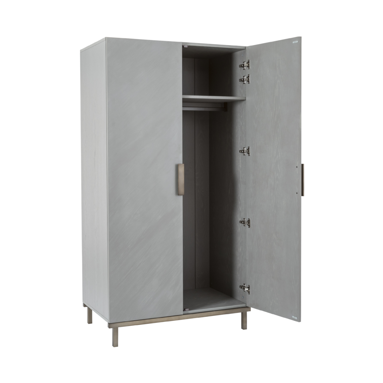 Lilly Wardrobe-Grey Oak Veneer