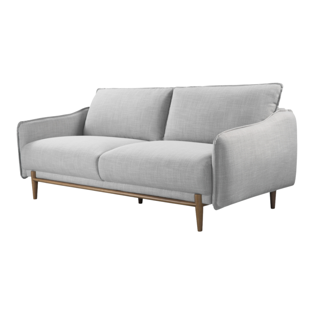 Louie 3 Seat Sofa-Grey Linen