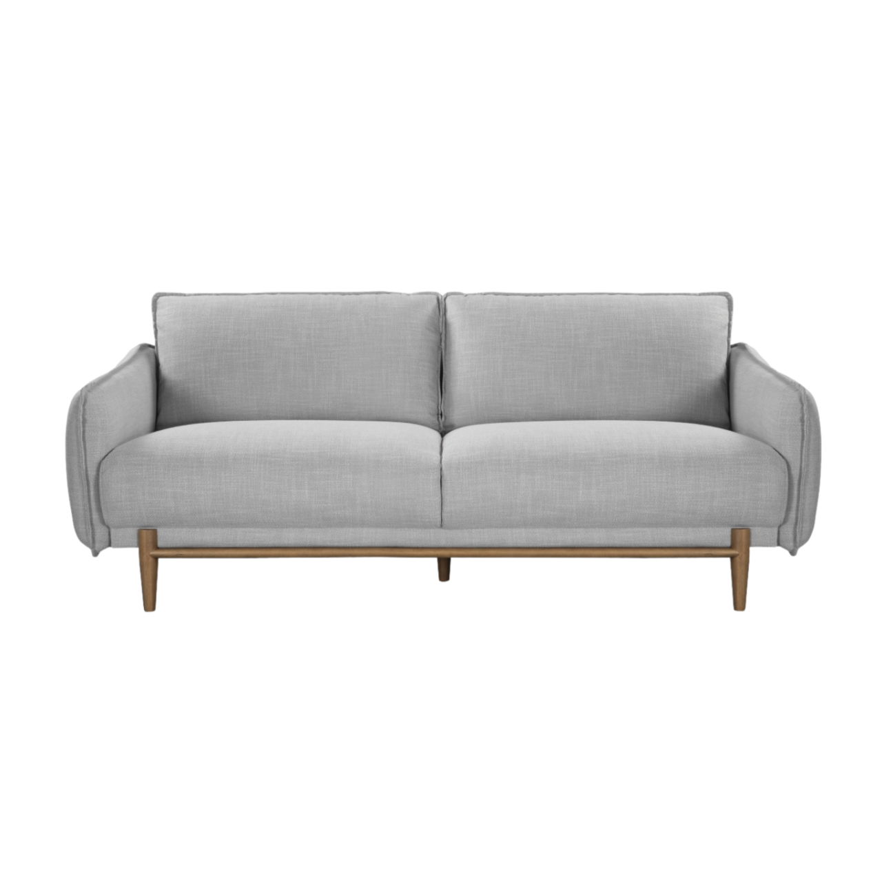 Louie 3 Seat Sofa-Grey Linen