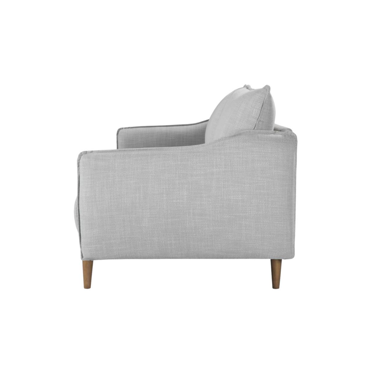 Louie 3 Seat Sofa-Grey Linen