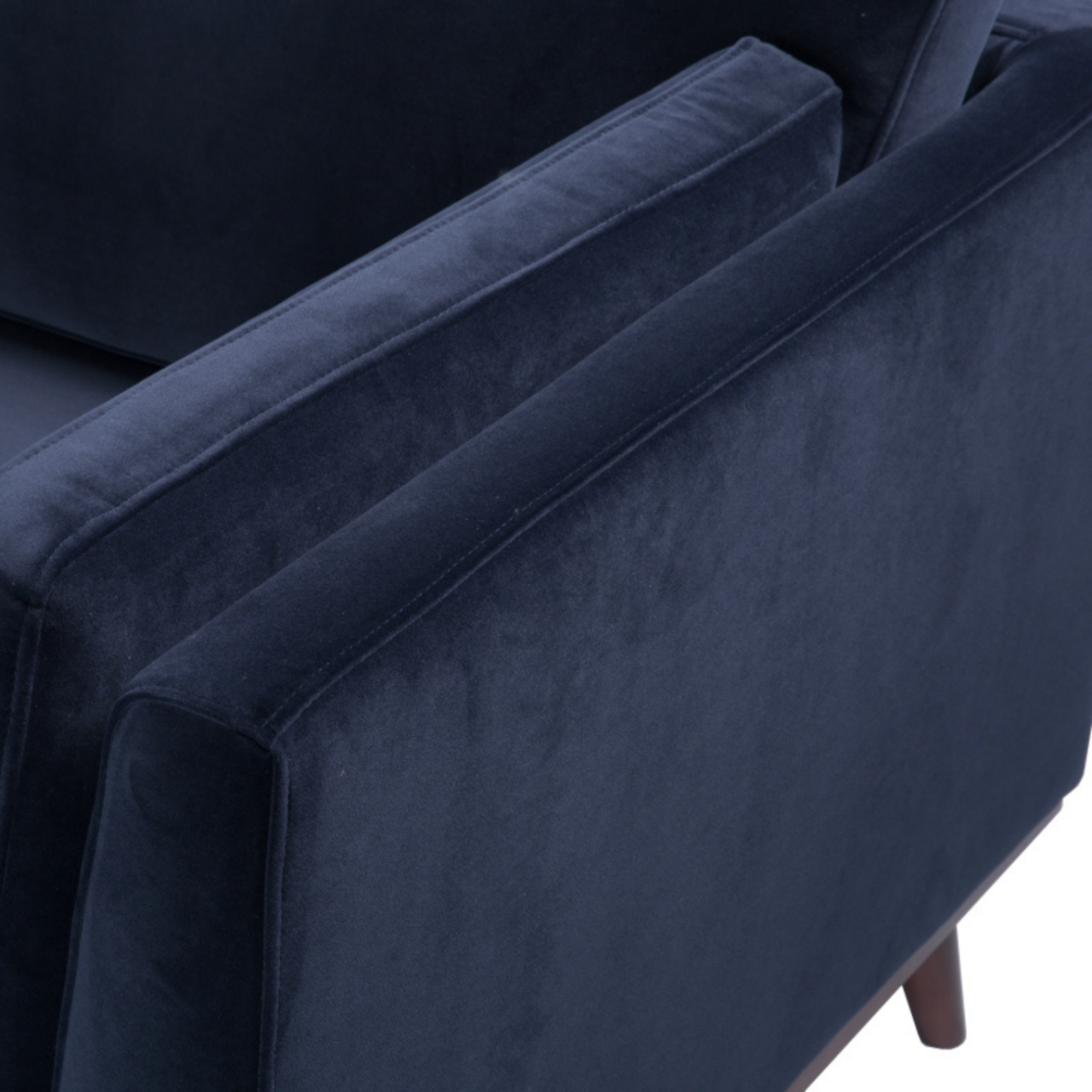 Mickey 2 Seat Sofa-Midnight Blue Velvet