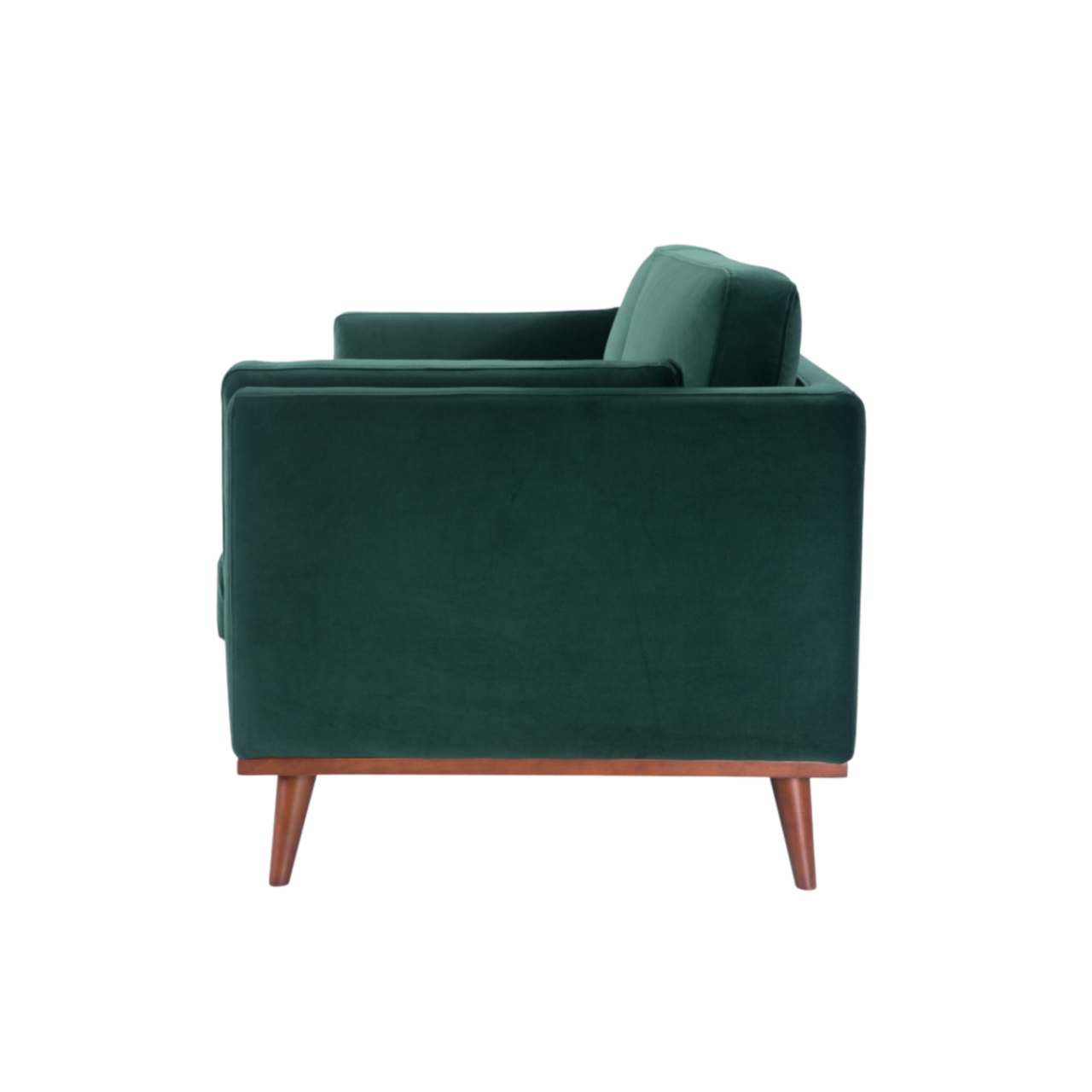 Mickey 2 Seat Sofa- Emerald Green Velvet