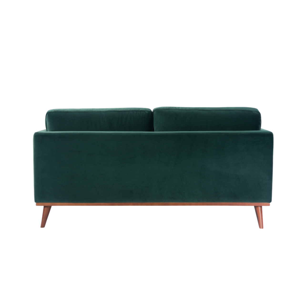 Mickey 2 Seat Sofa- Emerald Green Velvet