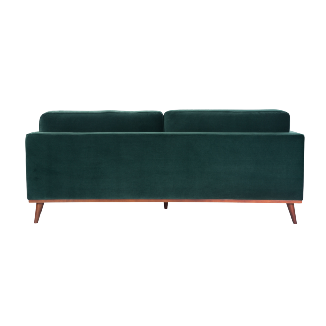 Mickey 3 Seat Sofa- Emerald Green