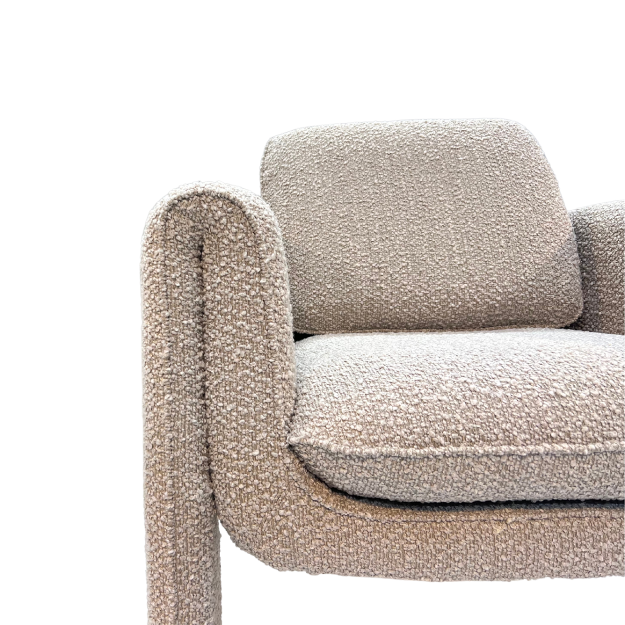 Monica Armchair-Cologne Mink