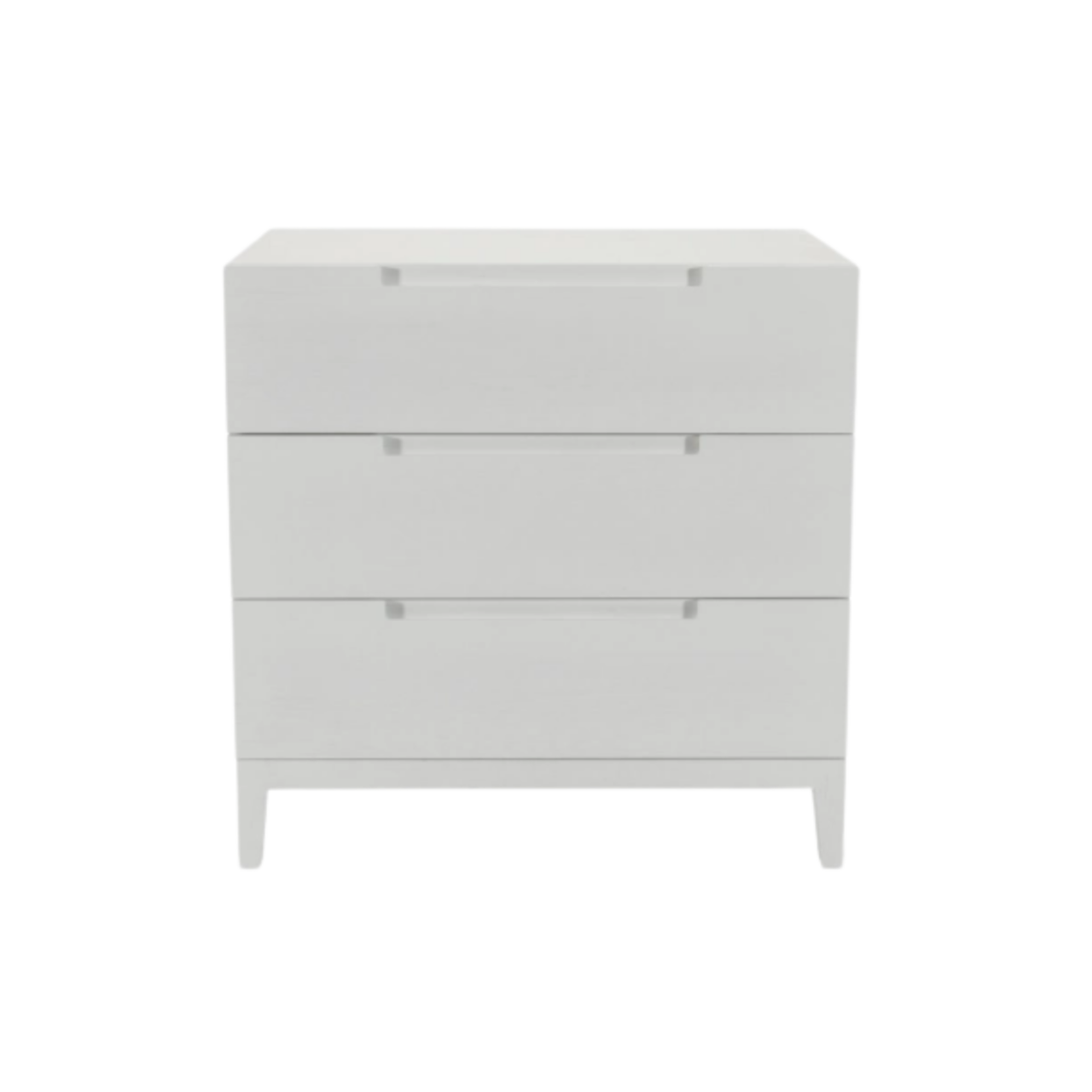 Orchid 3 Drawer Chest-White