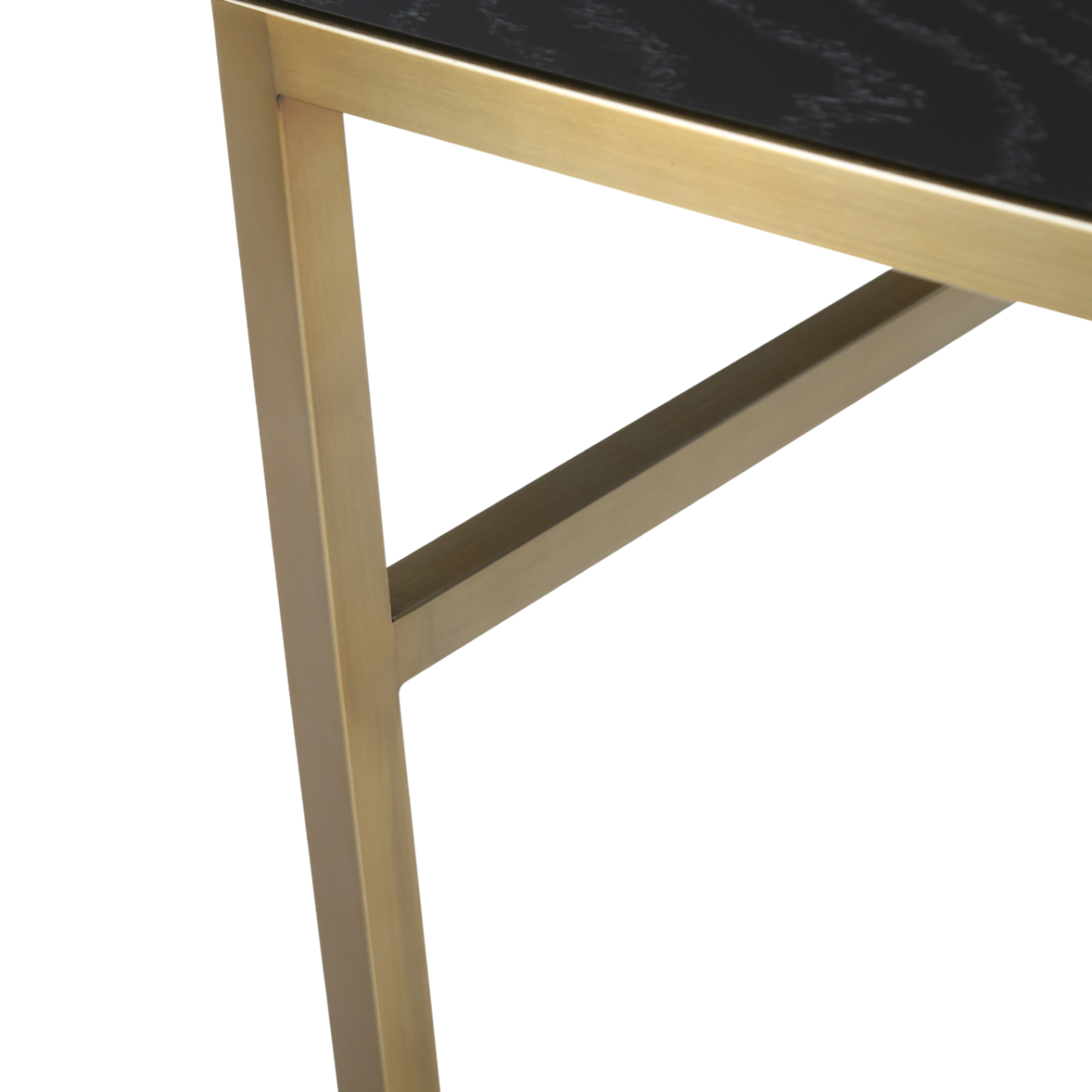 Tulip Dressing Table/Desk-Wenge (Black Stained Oak)