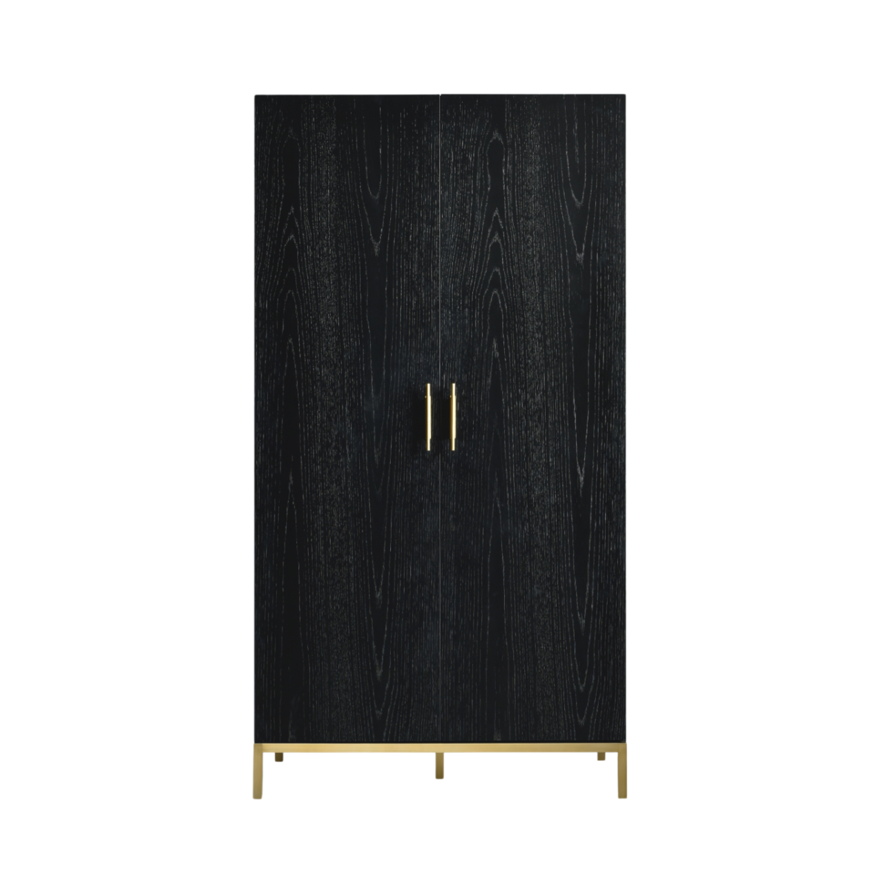 Tulip Wardrobe-Wenge (Black Stained Oak)