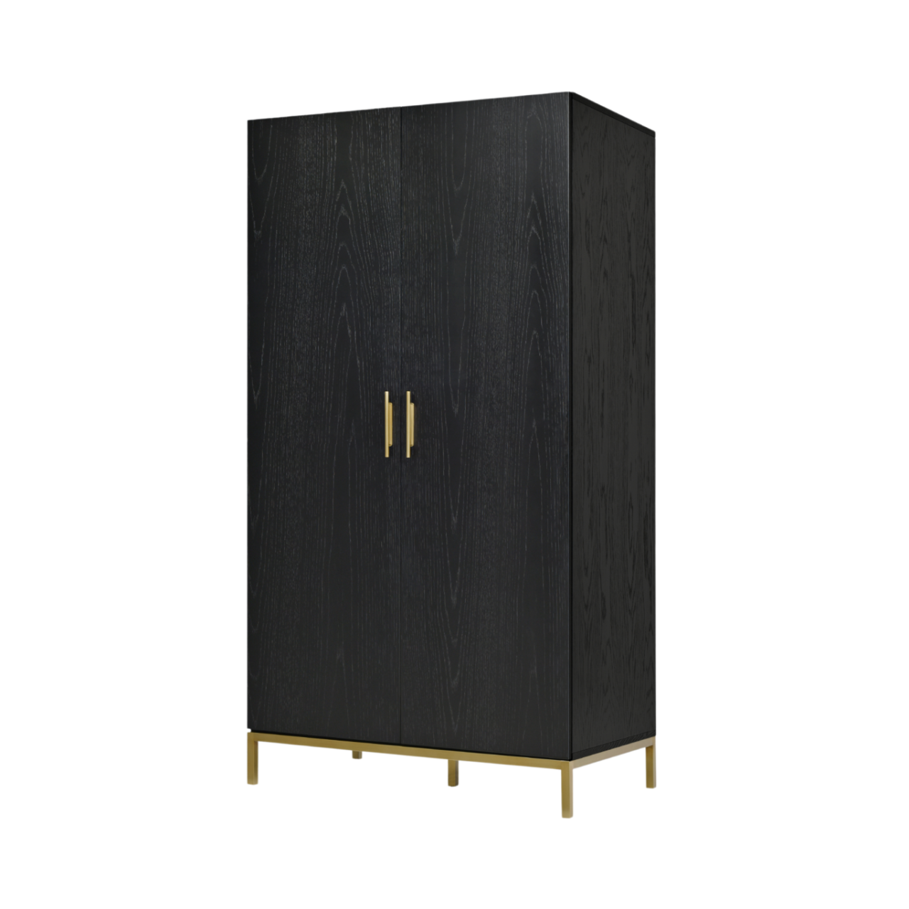 Tulip Wardrobe-Wenge (Black Stained Oak)