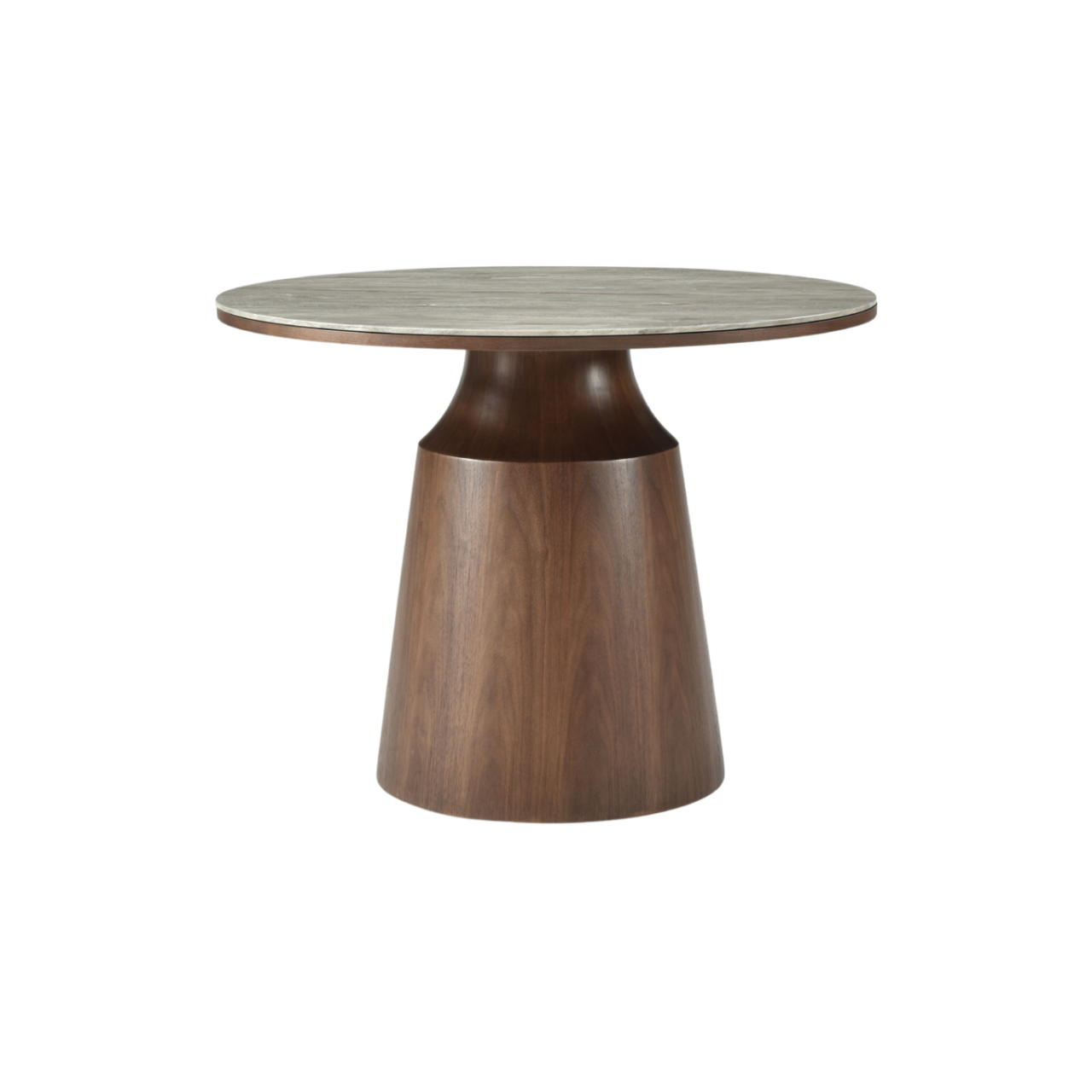 Willow Dining Table Round-Timber Tobacco